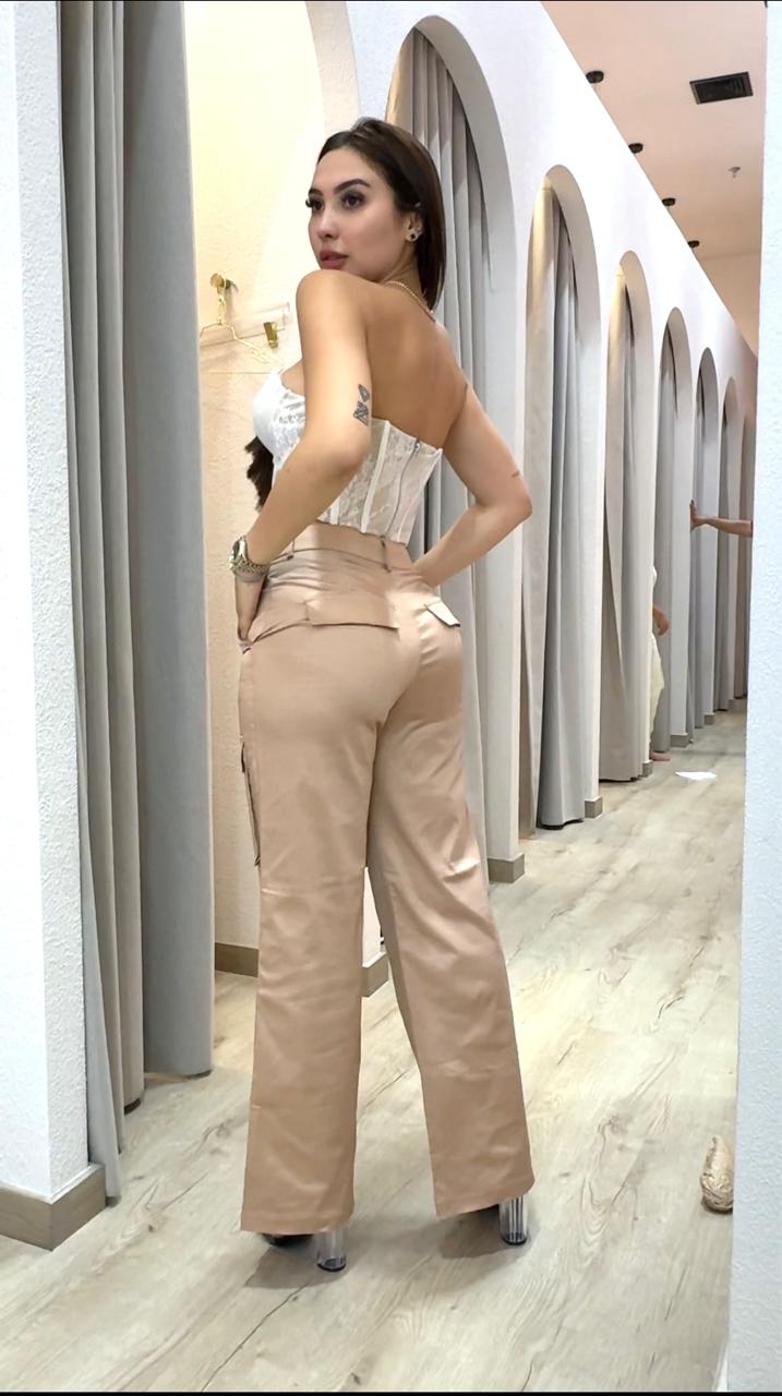 PANTALON SATIN