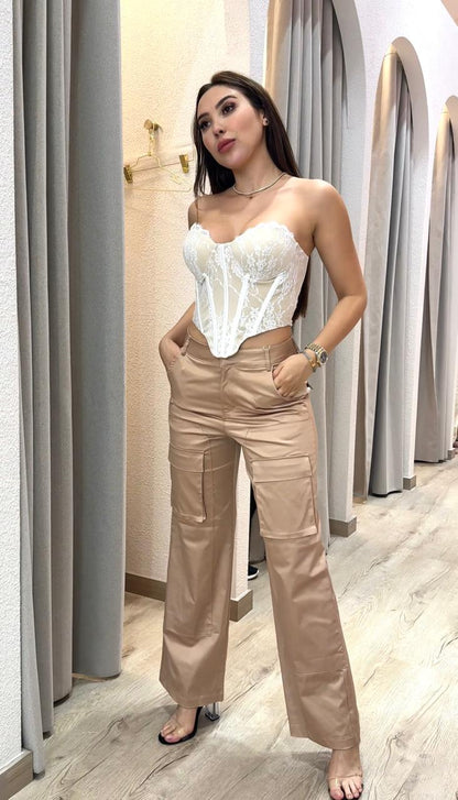 PANTALON SATIN