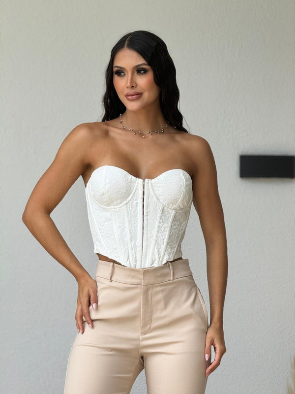 Corset encaje