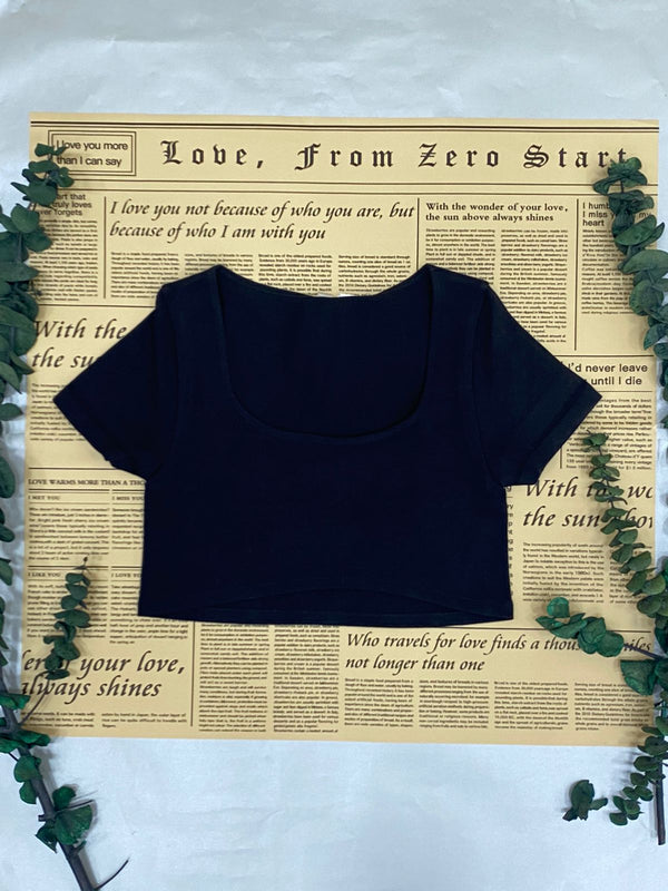 Blusa corta basica