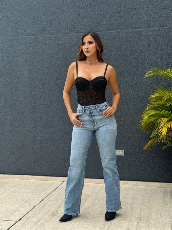 Jean super high