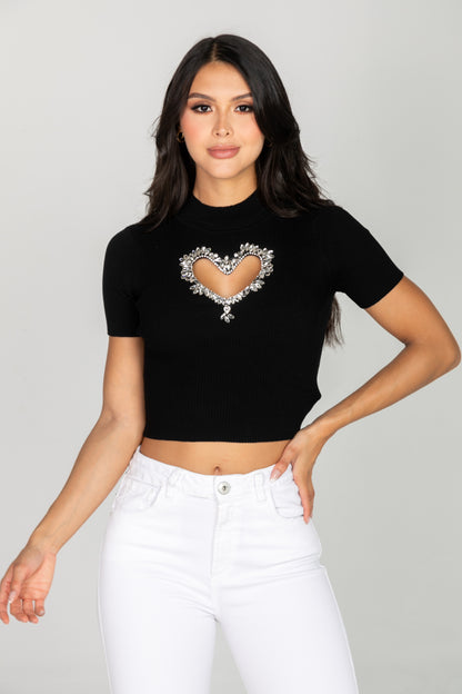 HEART BLOUSE